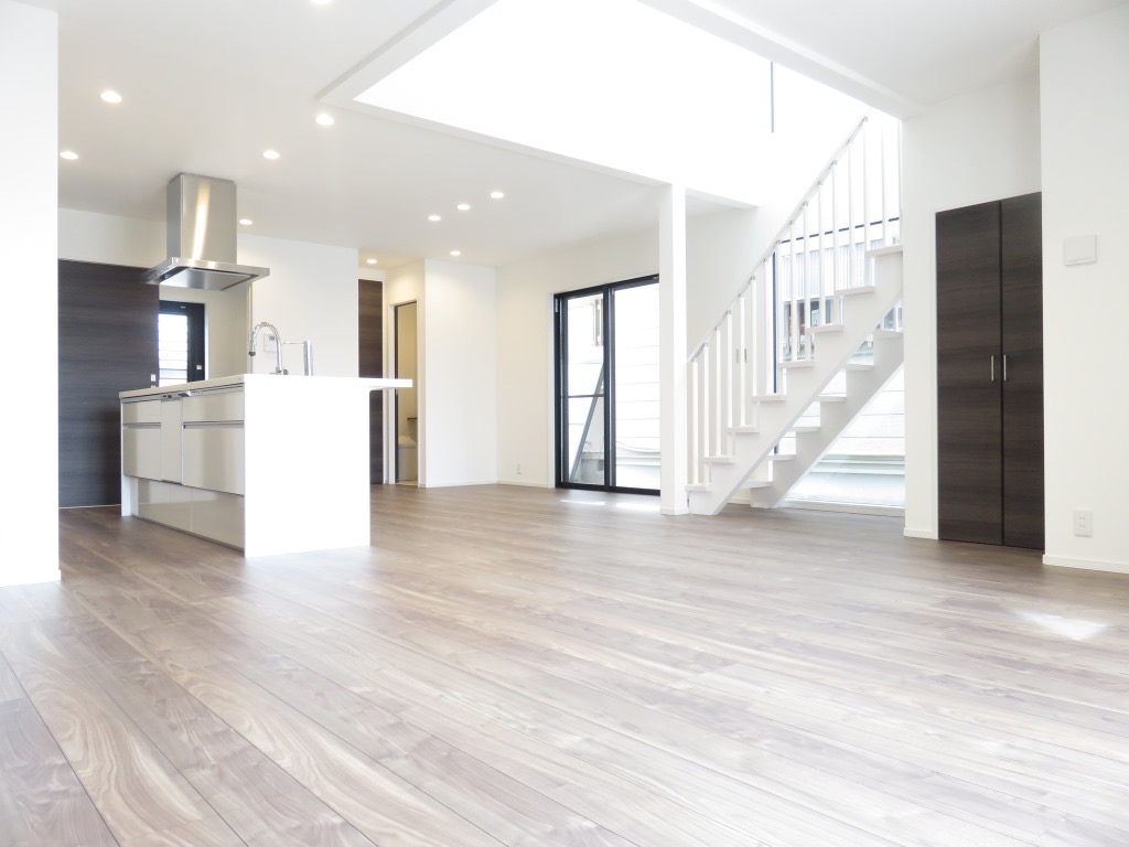 開放感あふれるリビング